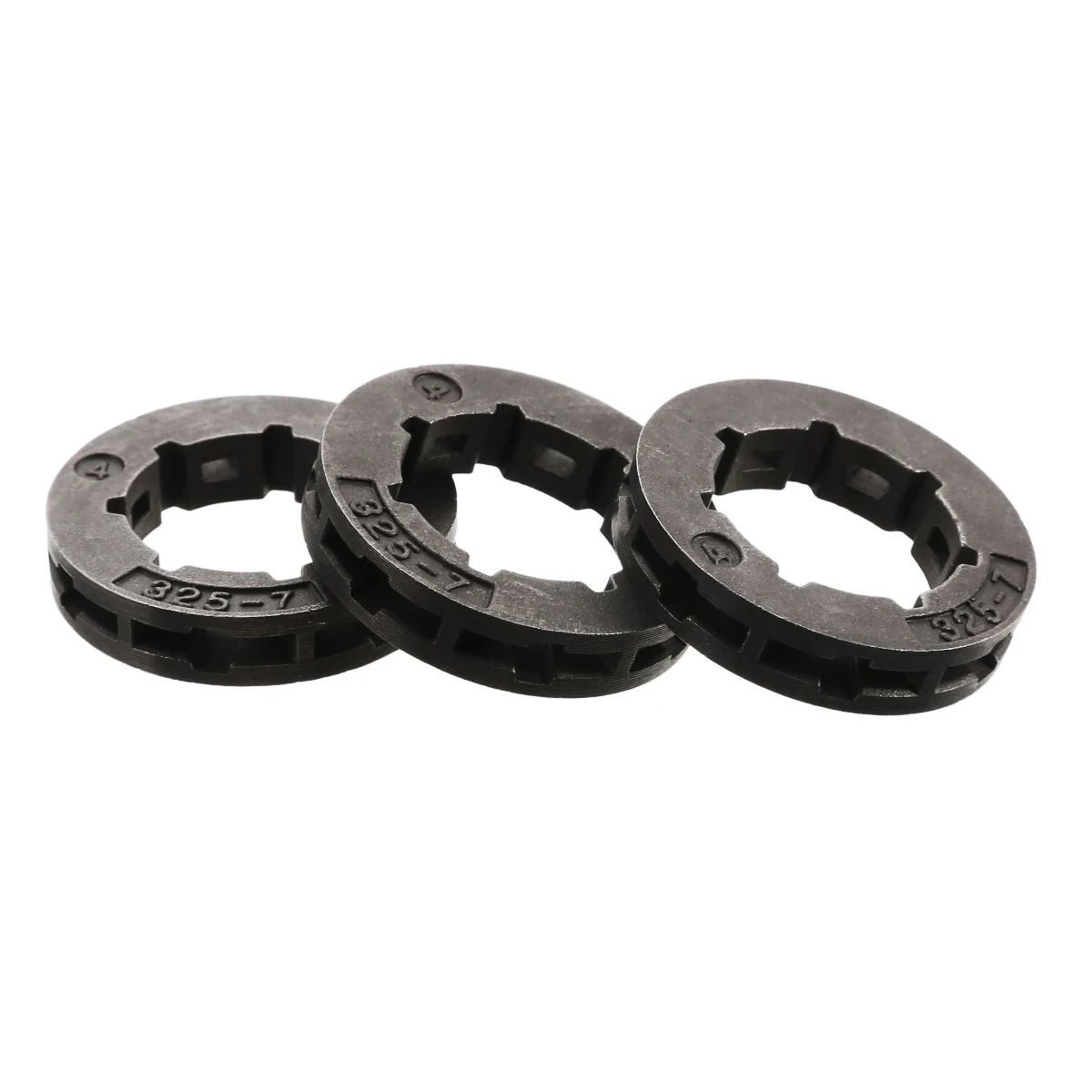 3pcs Metal Chainsaw Sprocket Rim Replacement For Chain Saw Tool Spare Part