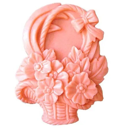 DIY Flower Pattern Cement Craft Mold Handmade Clay Casting Resin Craft Making DIY Decoration Silicone Molds