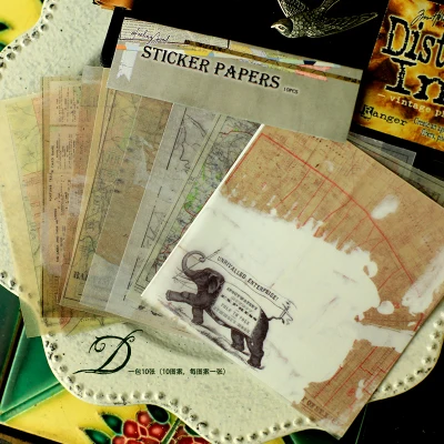 

Vellum Paper Stickers for Scrapbooking Happy Planner/Card Making/Journaling Project