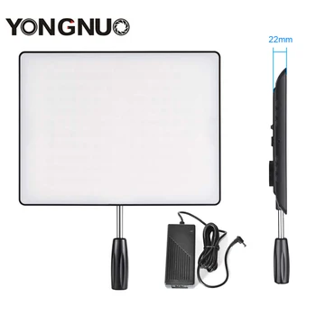 

YONGNUO YN600 Air Ultra Thin LED Camera Video Light 3200K-5500K+AC Power Adapter