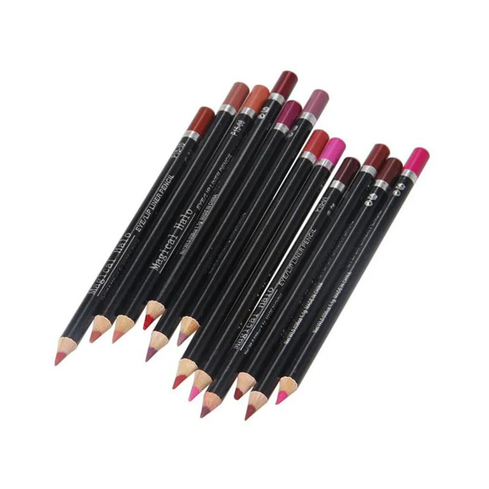 

Professional Multi-functional Lipliner Pencil Long Lasting Waterproof Lip Cosmetic Makeup Colorful Lip Liner Pens 1pcs