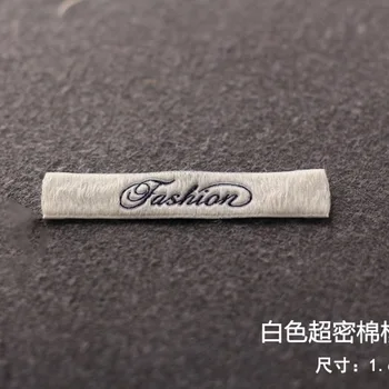 

Custom High-Grade Cotton Spindle Collar Mark Clothing Main Labels
