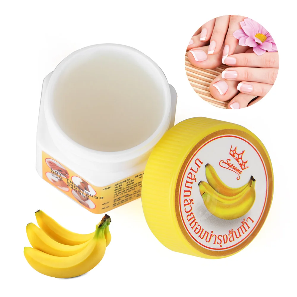 

1PC Hand Foot Heel Anti-Drying Crack Repair Banana Oil Cream Anti Fungal Peeling Nourish Gentle Dead Skin Remover Feet Care Tool