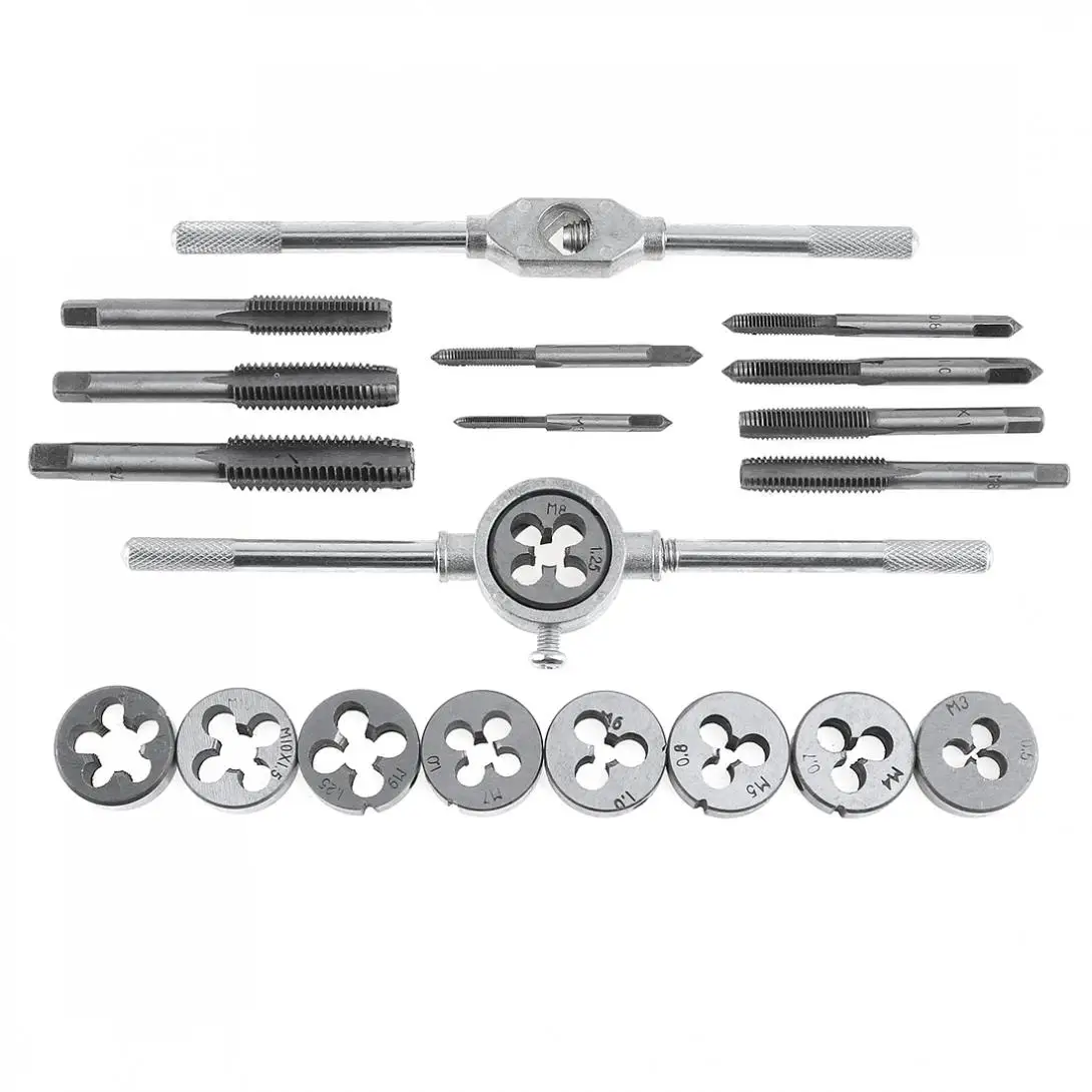 20 pçslote Tap & Die Set com