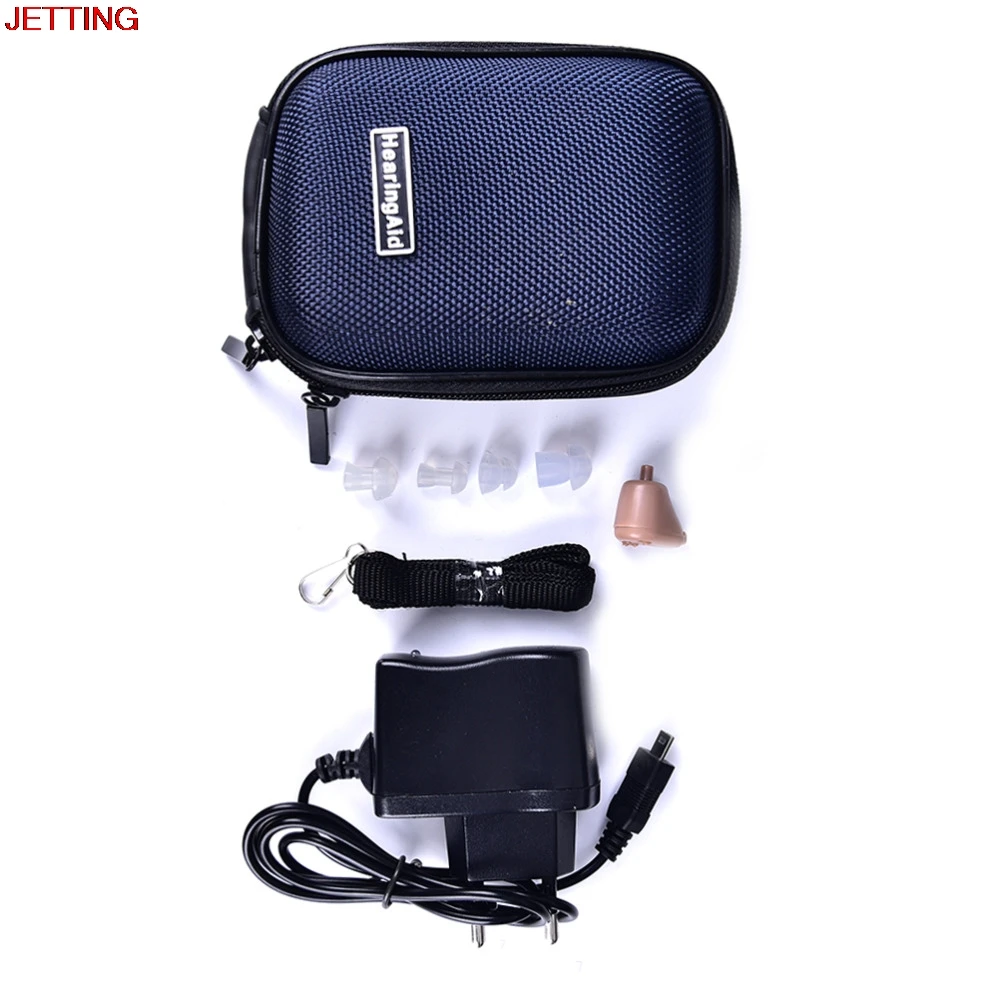 

Mini pocket Hearing Aids Small and Convenient Rechargeable Digital In Ear Hearing Aid Adjustable Sound Amplifier