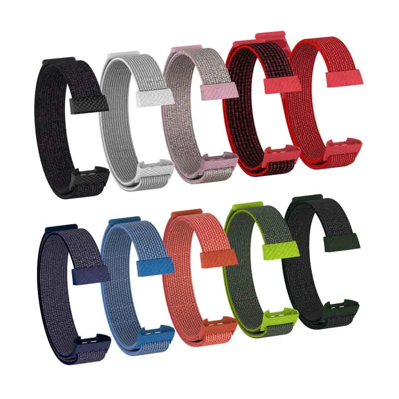 New Nylon Sorrea Strap for Fitbit Charge 3 Band Smart Fitness Bracelet Sports Watch Wristband Belt Wrist Replace Accessories