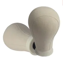 Тренировочный манекен голова подушечка из ткани дисплей стиль манекен голова манекена вешалка для париков