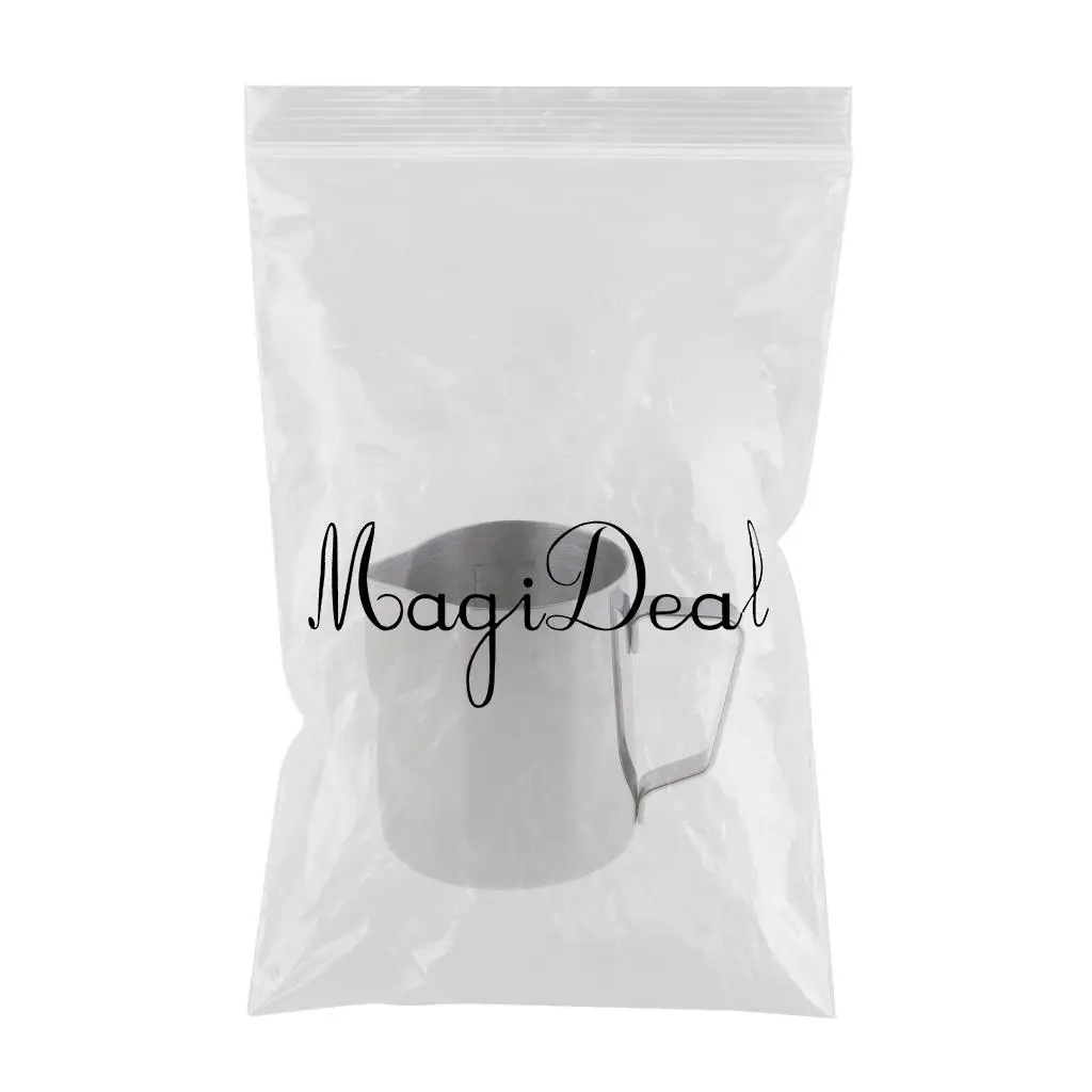 300ml/500ml 304 Stainless Steel Milk Frothing Coffee Pitcher Candle Making Pitcher Candle Making Wax Melting Pouring Pot