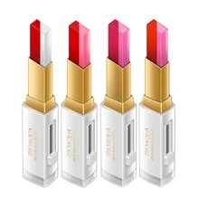 Два-Цвет матовая помада Губная Увлажняющий Средства ухода за губами оттенок влаги не easyto de Цвет Изе длительный Губная помада матовая тинт матовый блеск для губ Косметика Красота макияж губная помада
