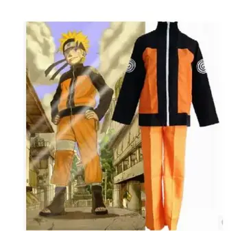 

adult Halloween costumes Uzumaki Naruto cosplay costume for men anime clothes jacket suits