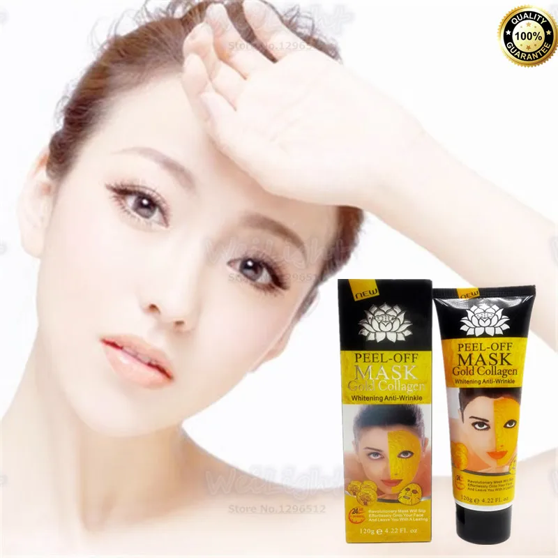 Cheapest 1 Bottle 24K gold high quality face pack Face Mask for