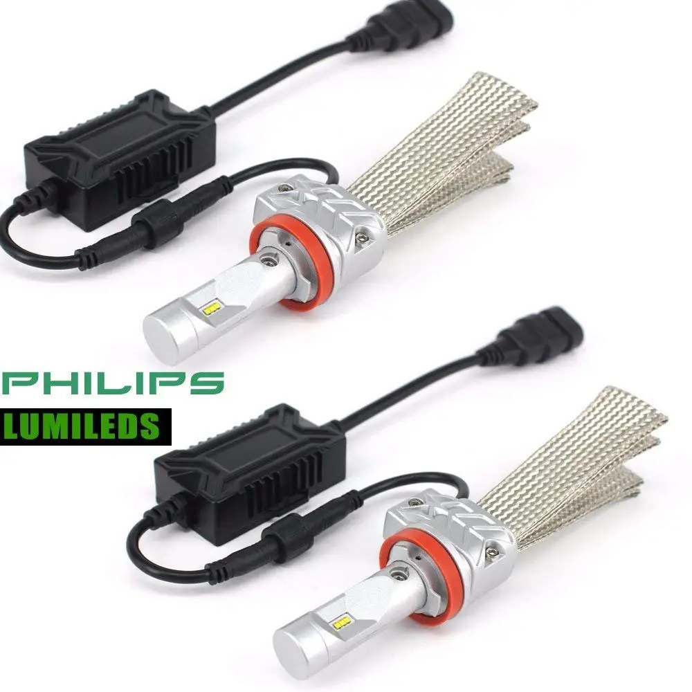H7 светодиодный H4 2 шт. 55 Вт 12000Lm 12V Автомобильные фары H11 9005 9006 9004 9007 H9 H10 9012