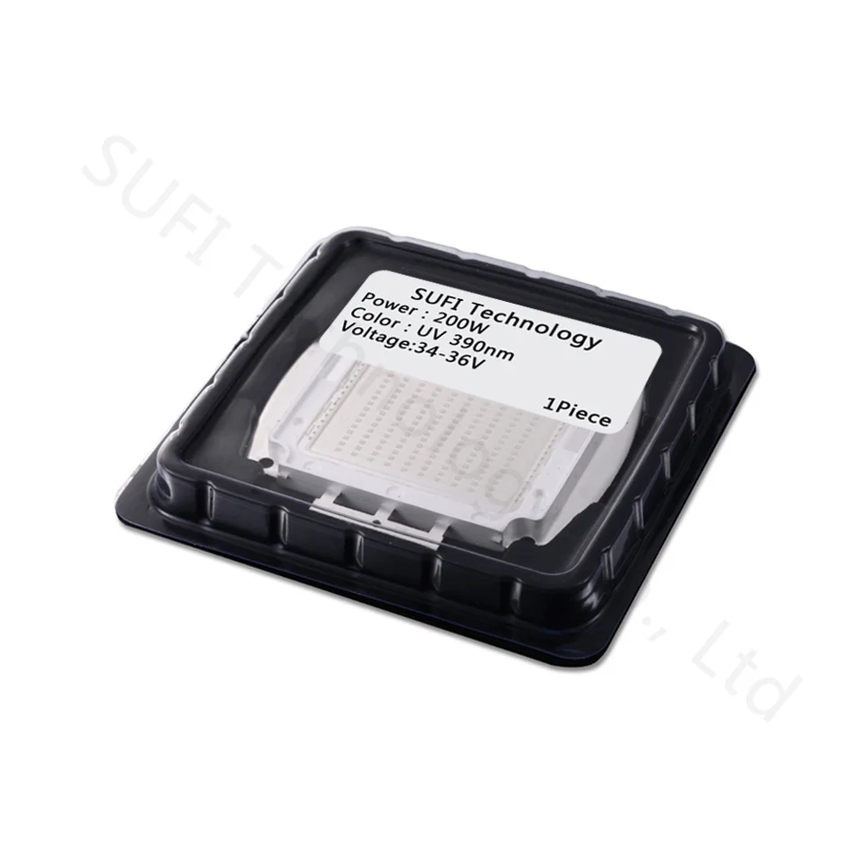 Chips de Lâmpadas Emissor de Luz 500 Led uv Roxo Ultravioleta Lâmpada 390nm 395nm 400nm 405nm 415nm 425nm 420nm 410nm Diodo 120 w 150 200 300 2 Cheap Contas iluminadas
