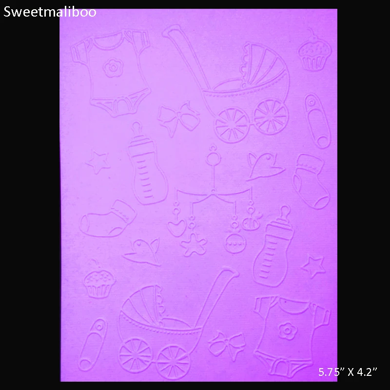 

Baby Garment Toy pattern embossing folder plastic dies scrapbook stencils for diy paper card making craft envelop decor gift box