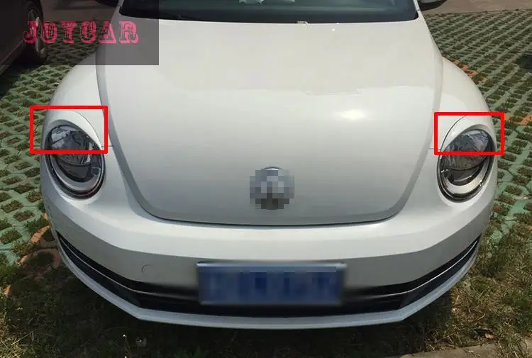 Для VW BEETLE фары Брови Веки накладка наклейка автомобильные аксессуары|Наклейки на
