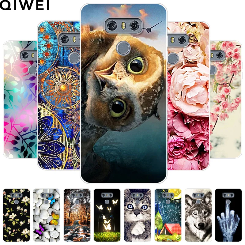 

For LG G6 Case 5.7 inch NEW Fashion Silicone Soft TPU Cute Back Cover Coque for LG6 G 6 LGG6 H870DS H870 Phone Cases Fundas Capa