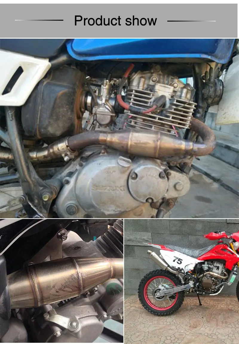 Motocicleta, Silver Muffler Expansion Chamber, 16cm