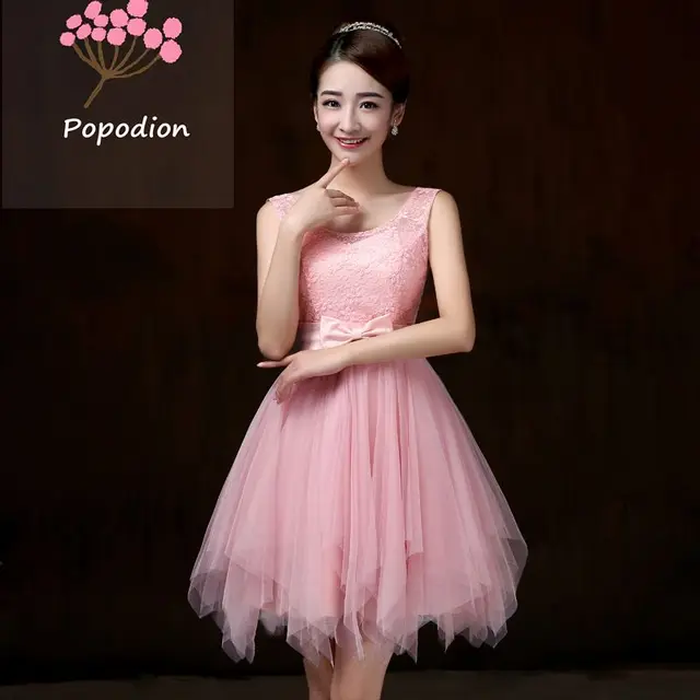 Violet Bridesmaid Dresses Short Dress For Wedding Guests Sister Violet Bridesmaid Dresses Short Dress For Wedding Guests Sister Party Formal Prom Rom80048
