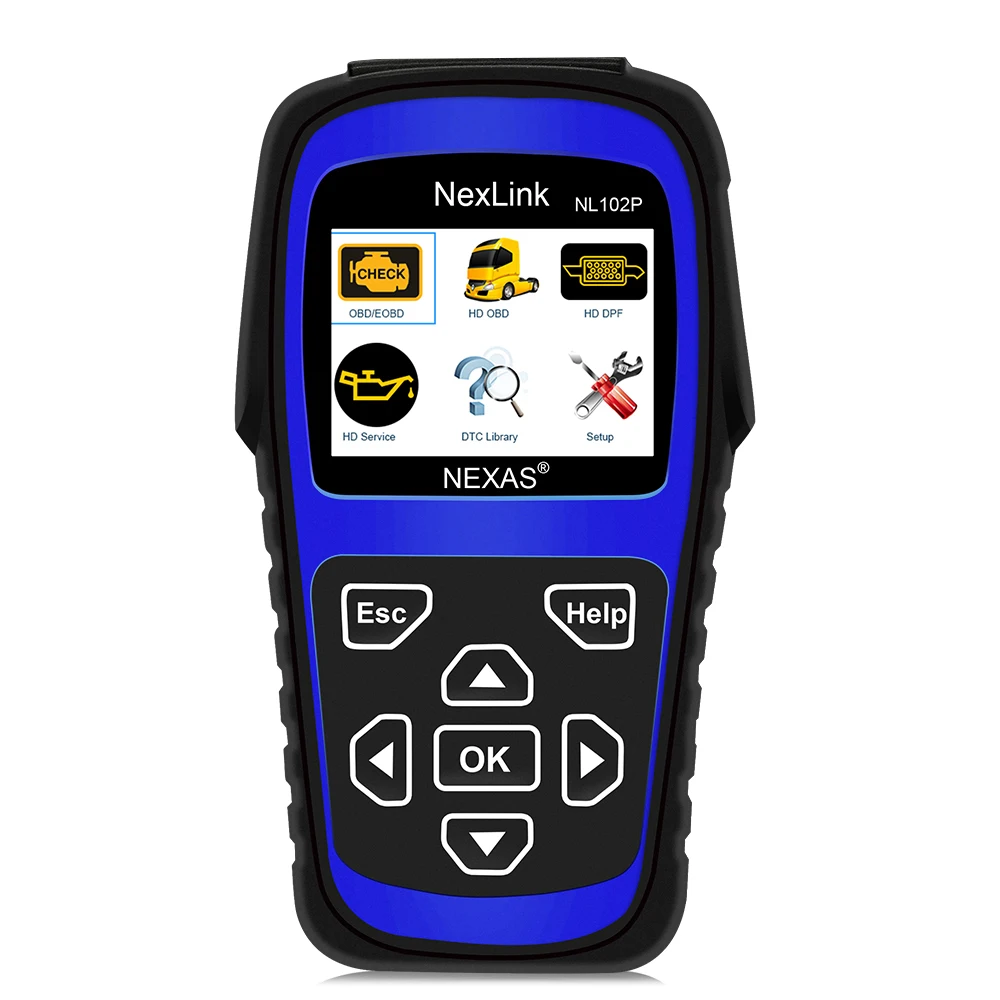 Heavy Duty Trucks Cars Scanner Nexas NL102P_8