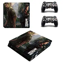 PS4 Slim кожи Стикеры The Last Of Us консоли и контроллер наклейка Наклейки для PS4 Slim консоли и контроллера
