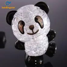 LeadingStar Панда 3D Кристалл DIY Прекрасный мигающий пазл 53 шт. большие развивающие игрушки для детей с zk30