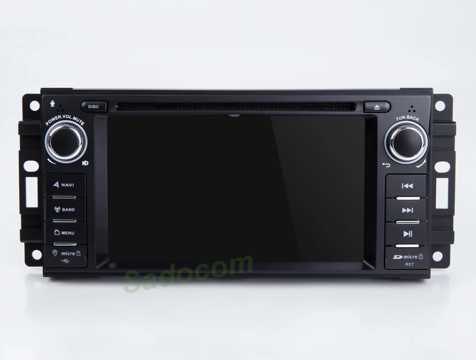 Discount IPS 1 din Android 9.0 8 core 4GB RAM 64G ROM Car DVD Player autoradio For Jeep Compass Commander Wrangler Chrysler Sebring 300C 3