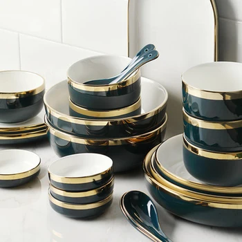 

Modern Minimalist Appetizers Dish Lunch Bowl Cake Fruit Snack Plate Food Candy Platter Tray Jogo De Jantar 30CJ08