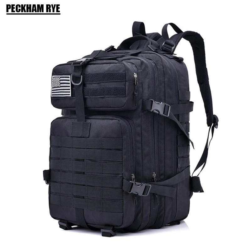 

40L Military Tactical Assault Pack Backpack Army Molle Waterproof Bug Out Bag Small Rucksack for Outdoor Hiking Camping Hunting