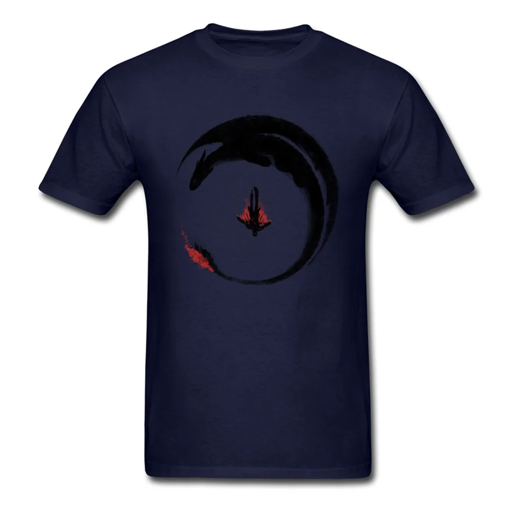  Mens T-Shirt Viking Dragon Emblem Normal Tops Tees 100% Cotton Round Neck Short Sleeve Casual Tops Shirts Summer Viking Dragon Emblem navy