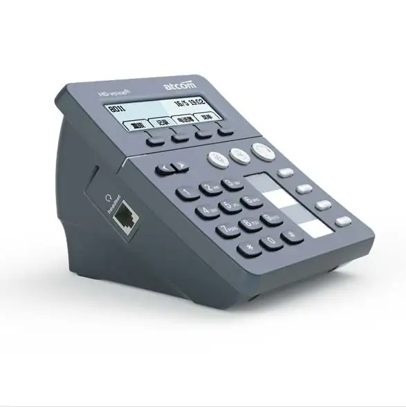 Абсолютно ATCOM CT10 с H011A гарнитура VOIP SIP телефон с 1 sip счетом колл-центр IP телефон