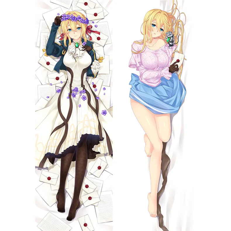 Горячая Cattleya Baudelaire Violet Evergarden аниме Подушка «Dakimakura» чехол