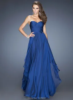 

High Quality Floor Length Royal Blue Long Prom Party Gowns Hot Cheap Bridesmaid Dresses