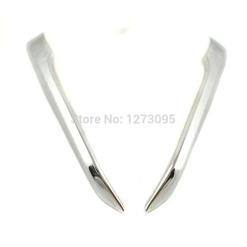 

For BMW X1 2016 ABS Front Fog Light Lamp Eyebrow Front Foglight Eyelid Cover Protector Sticker Exterior Car Styling Accessories