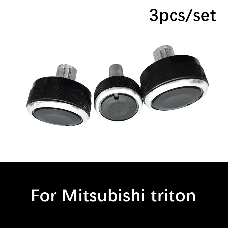 3pcssetCaracknobairconditioningknobForMitsubishitritonheat