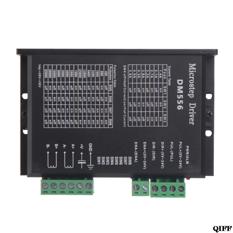 

DM556 2-phase Digital Stepper Motor Driver 42/57/86 Stepper Motor Driver For CNC Mar28