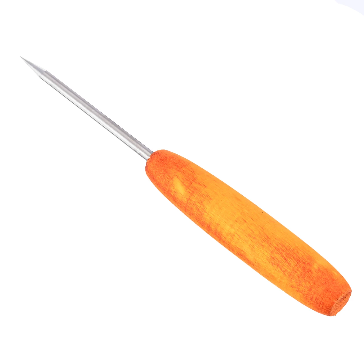 Mayitr 1pc Stainless Steel Ice Pick Crusher with Wooden Handle Awl Punch Deicer For Party Home Kitchen Bar Pub Tool