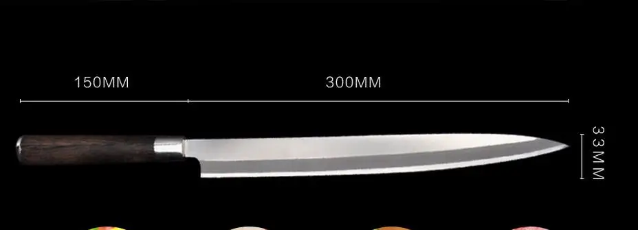 30cm sushi knife