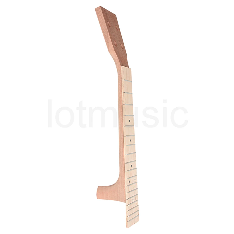 

Tenor Ukulele Neck and Maple Fretboard Fingerboard for 26 Inch Ukelele Okoume Wood Neck Body