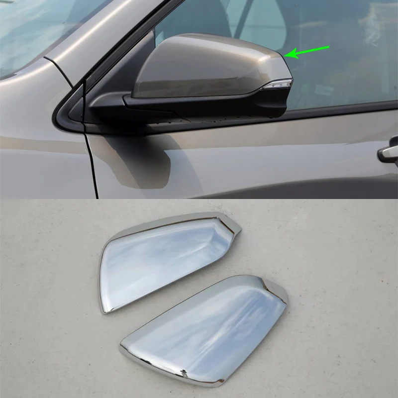 

Car Accessories Exterior Decoration ABS Chrome Rearview Side Door Mirror Cover Trim For Chevrolet Equinox 2017 Car-styling