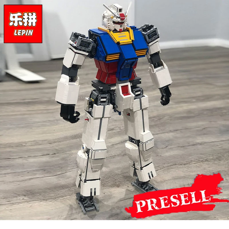 

Lepin 26001 MOC Anime Fictional Manned Robot RX-78-2 Mobile Suit Set Compatible Legoin Model Building Kits Blocks Bricks Boy Toy