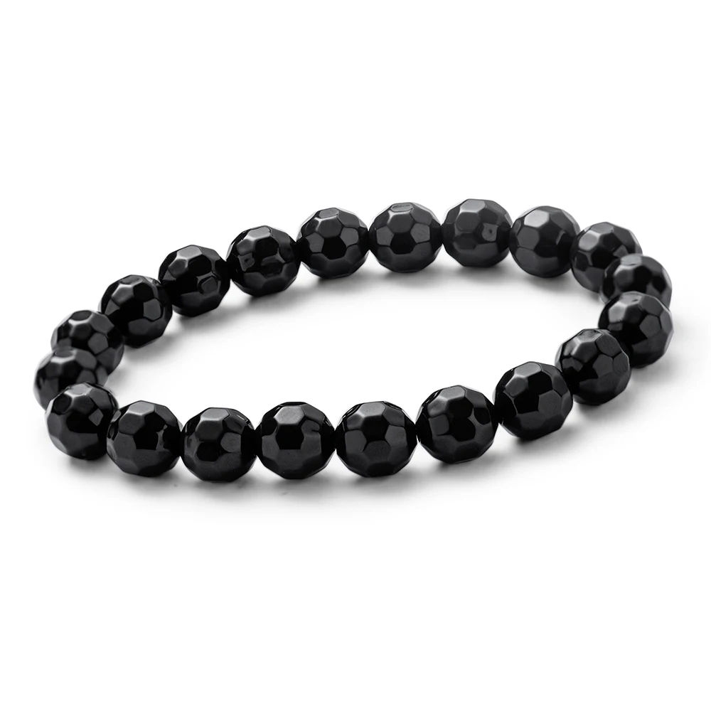 BYRIVER Real Black Tourmaline Beads Health Bracelet, Natural Germanium Stone Bracelet, Negative Ion Energy Hand Chain Men Women BYRIVER Real Black Tourmaline Beads Health Bracelet, Natural Germanium Stone Bracelet, Negative Ion Energy Hand Chain Men Women