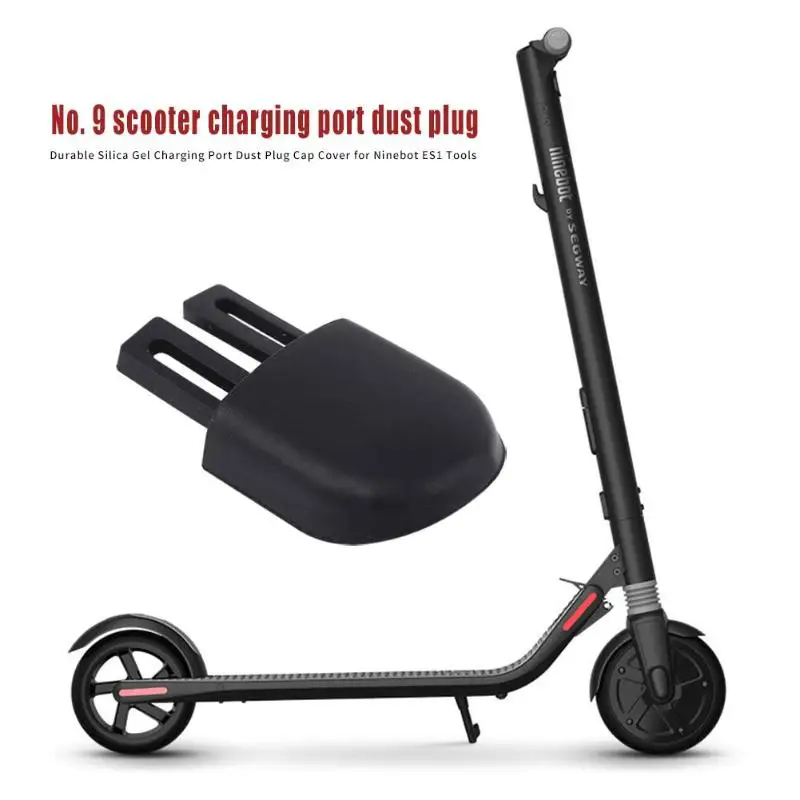 

Silica Gel Scooter Charging Port Cover Dust Plug Durable Universal for Ninebot No.9 Electric Scooter Accessories