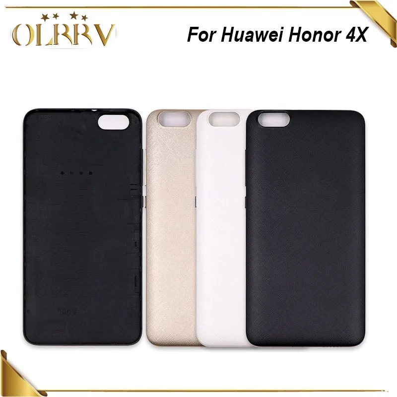 OLRRV 5 дюймов для Huawei Honor 4X крышка батареи Новый Прочный задний чехол мобильный