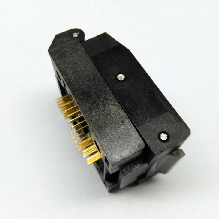 QFP32 TQFP32 LQFP32 обжиг в гнездо шаг штыря 0 5 мм IC Размер корпуса 5x5 IC51 0324 805 адаптер