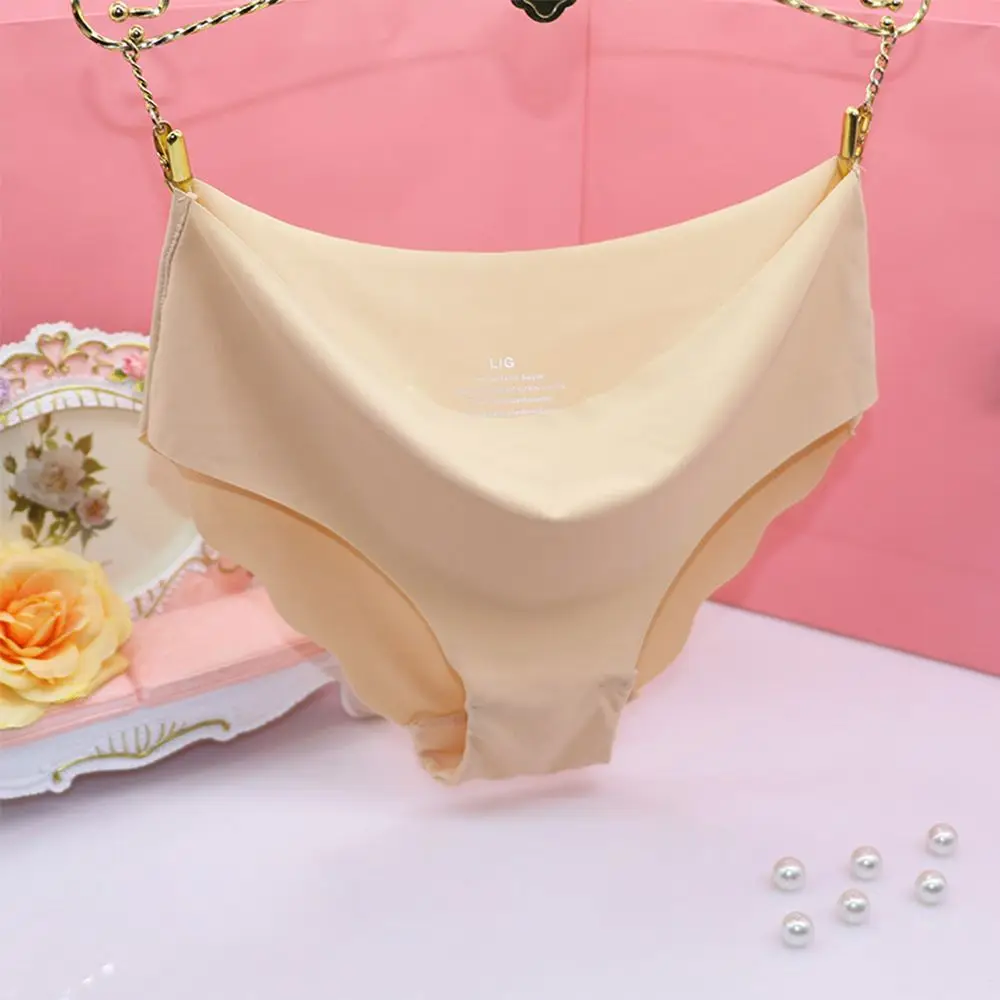 1 шт., модные женские бесшовные ультра-тонкие трусики, сексуальное ...