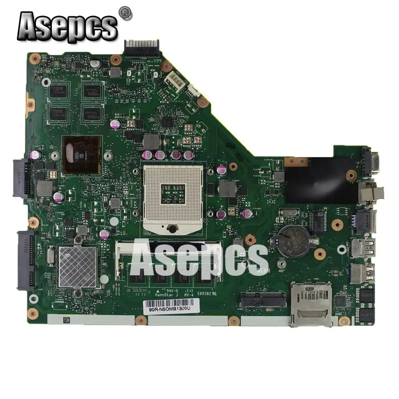 Asepcs X55VD материнская плата для ноутбука For Asus X55V X55 тест оригинальная REV2.1/REV2.2 GT610M 2