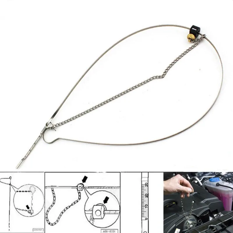 

Y Engine Oil Level Gauge Dipstick For Au-di A4 A5 and A6 with Engine 2.0L TFSI 3.2 & 4.2L FSI