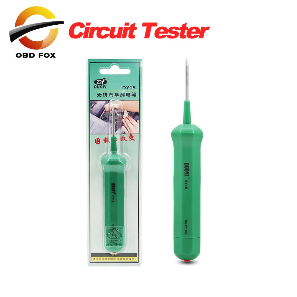 2017 New Arrival Circuit Tester Pencil DY15 for all kinds of Automotive