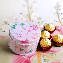 8,5x5 см Креативный дизайн свадебные принадлежности жестяная коробка для конфет коробка ювелирных изделий хранение чая коробка подарка