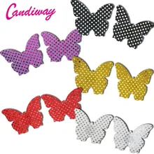 Coppia Farfalla Tettarelle da biberon Coperture Cuscinetti Adesivi Seni Corpo Adesivi Pasta di Latte Anti Svuotato Petto Invisibile Intimo Reggiseno(China)
